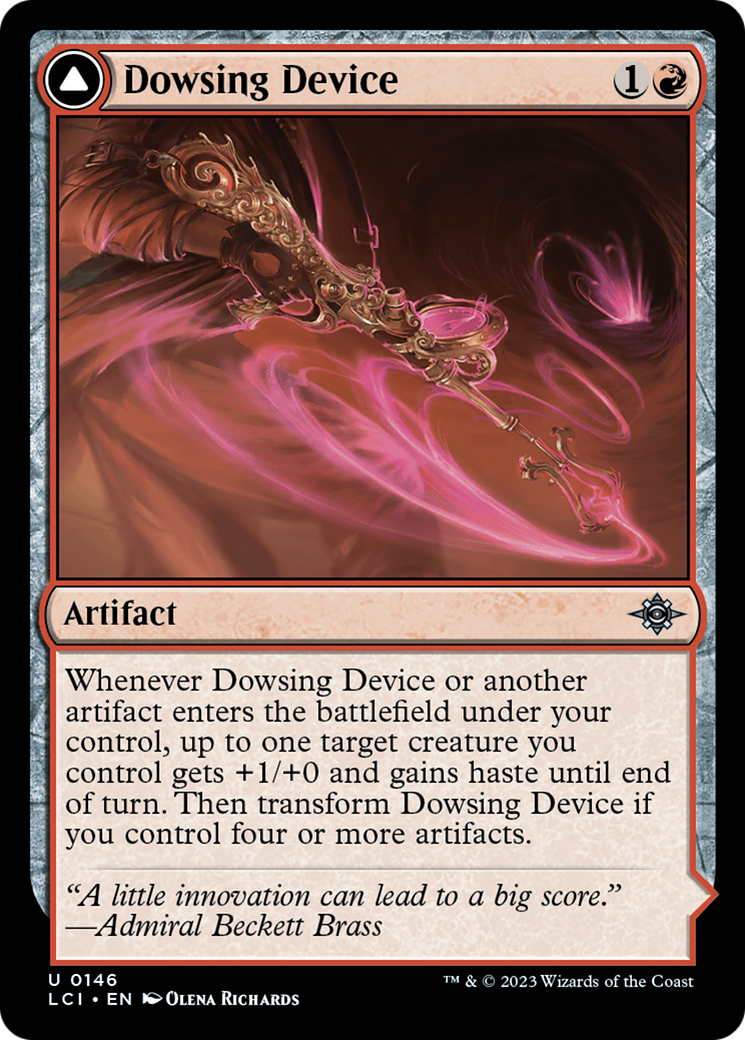 MAGIC: THE GATHERING  - Dowsing Device (LCI-146) - The Lost Caverns of Ixalan Foil
