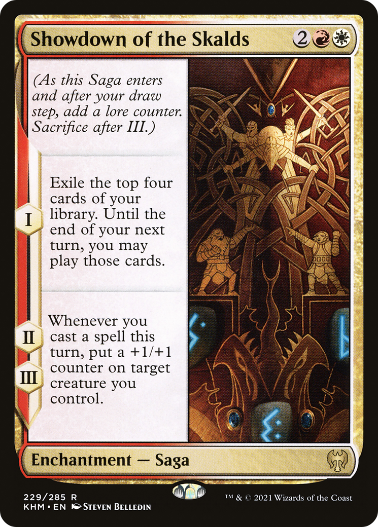 MAGIC: THE GATHERING  - Showdown of the Skalds (KHM-229) - Kaldheim