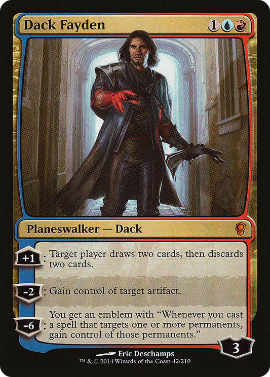MAGIC: THE GATHERING  - Dack Fayden (CNS-042) - Conspiracy