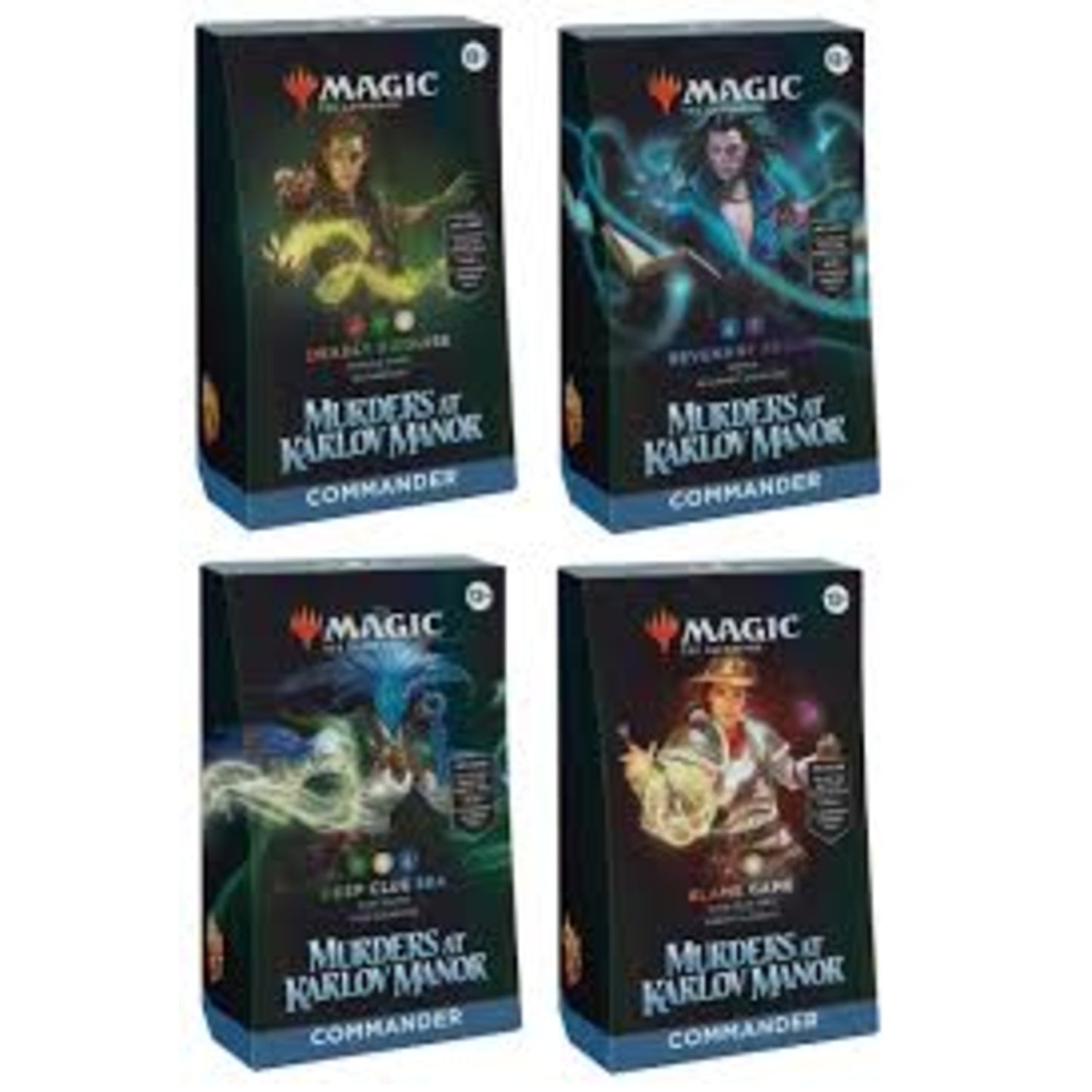 MAGIC: THE GATHERING - Murders at Karlov Manor Commander Decks