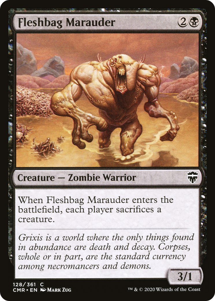MAGIC: THE GATHERING  - Fleshbag Marauder (CMR-128) - Commander Legends