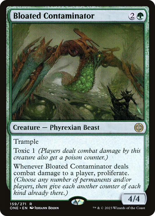 MAGIC: THE GATHERING  - Bloated Contaminator (ONE-159) - Phyrexia: All Will Be One
