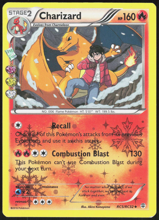 CHARIZARD RC5/RC32 GENERATIONS POKEMON UNCOMMON LP