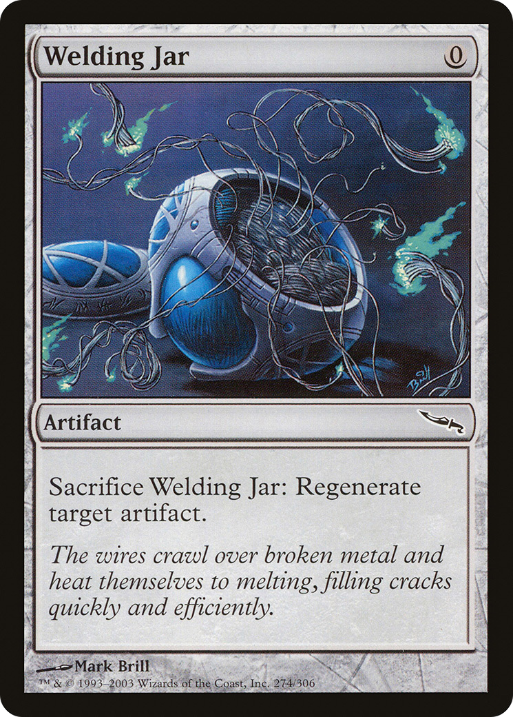 MAGIC: THE GATHERING  - Welding Jar (MRD-274) - Mirrodin Foil