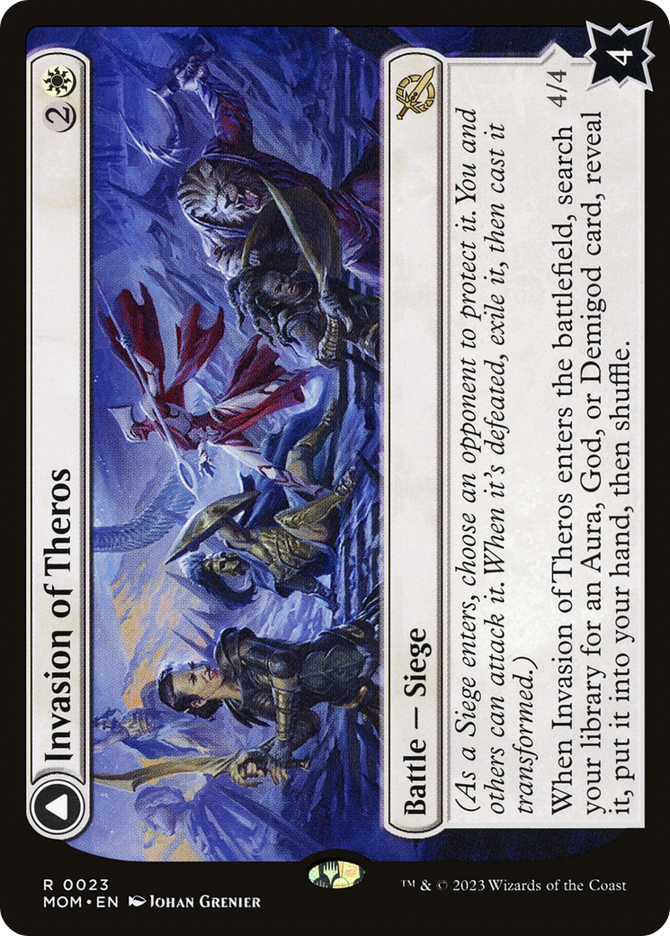 MAGIC: THE GATHERING  - Invasion of Theros (MOM-023) - March of the Machine: (enchantment)