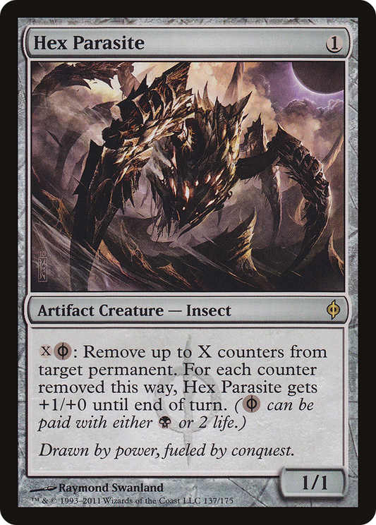 MAGIC: THE GATHERING  - Hex Parasite (NPH-137) - New Phyrexia