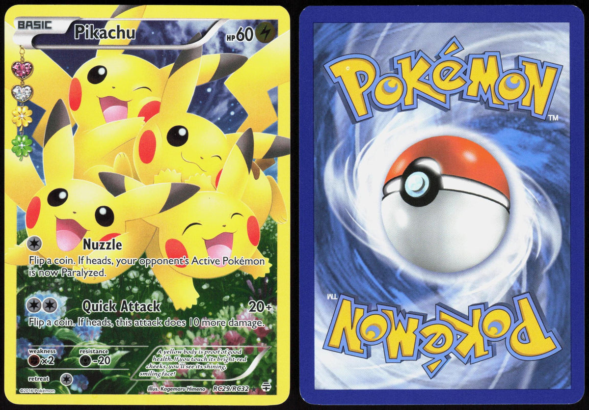 PIKACHU RC29/RC32 GENERATIONS POKEMON ULTRA RARE HOLO LP