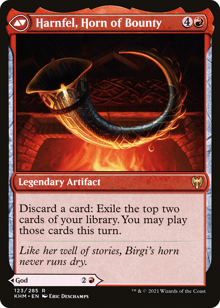 MAGIC: THE GATHERING  - Birgi, God of Storytelling (KHM-123) - Kaldheim Foil