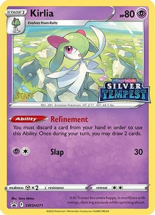 POKEMON TCG - Kirlia SWSH271 SWSH Sword & Shield Promo Cards - Promo