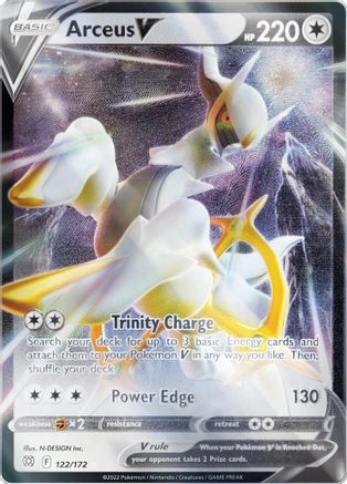 POKEMON TCG - Arceus V 122/172 Miscellaneous Cards & Products - Promo