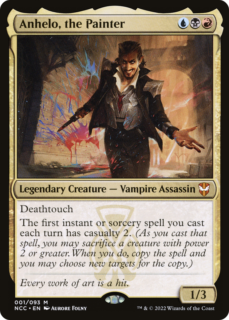 MAGIC: THE GATHERING  - Anhelo, the Painter (NCC-001) - New Capenna Commander Foil