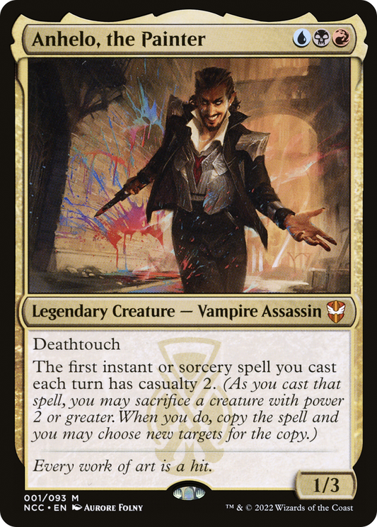 MAGIC: THE GATHERING  - Anhelo, the Painter (NCC-001) - New Capenna Commander Foil