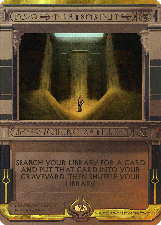 MAGIC: THE GATHERING  - Entomb (MPS2-023) - Amonkhet Invocations (Borderless) Foil