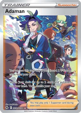 POKEMON TCG - Adaman GG57/GG70 SWSH Crown Zenith Galarian Gallery - Ultra Rare