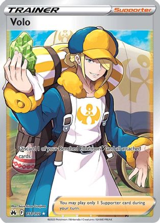 POKEMON TCG - Volo (Full Art) 151/159 Crown Zenith - Ultra Rare