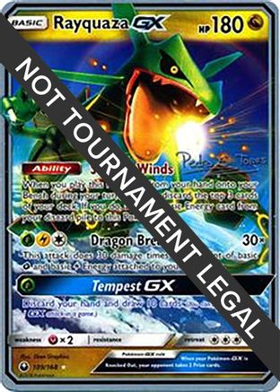 POKEMON TCG - Rayquaza GX - 2018 (Pedro Eugenio Torres) 109 World Championship Decks - Ultra Rare