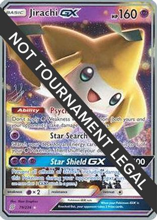 POKEMON TCG - Jirachi GX - 2019 (Henry Brand) 079 World Championship Decks - Ultra Rare