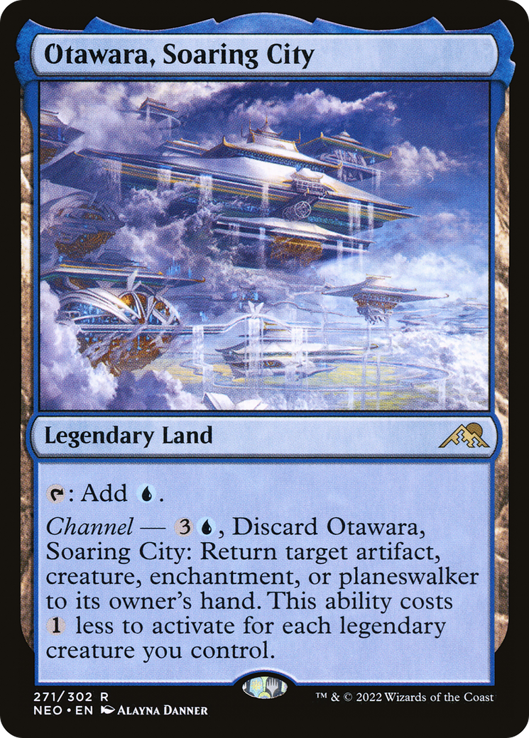 MAGIC: THE GATHERING  - Otawara, Soaring City (NEO-271) - Kamigawa: Neon Dynasty Foil