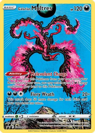 POKEMON TCG - Galarian Moltres SWSH284 SWSH Sword & Shield Promo Cards - Promo