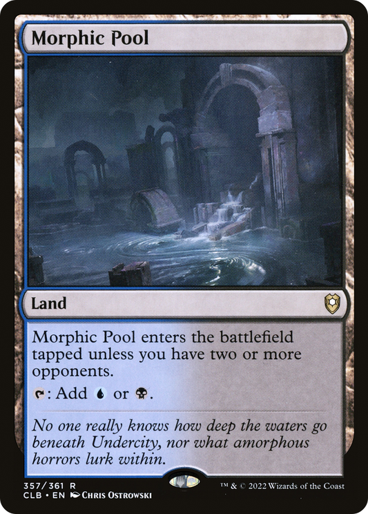 MAGIC: THE GATHERING  - Morphic Pool (CLB-357) - Commander Legends: Battle for Baldur's Gate Foil
