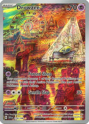 POKEMON TCG - Drowzee 210/198 SV01 Scarlet & Violet Base Set - Illustration Rare