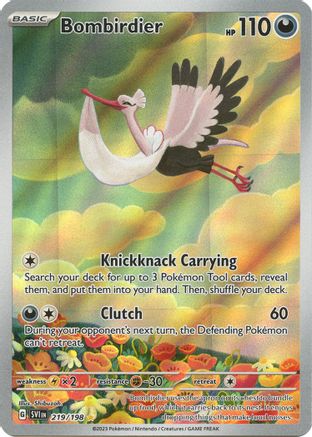 POKEMON TCG - Bombirdier 219/198 SV01 Scarlet & Violet Base Set - Illustration Rare