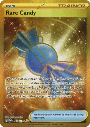 POKEMON TCG - Rare Candy 256/198 SV01 Scarlet & Violet Base Set - Hyper Rare