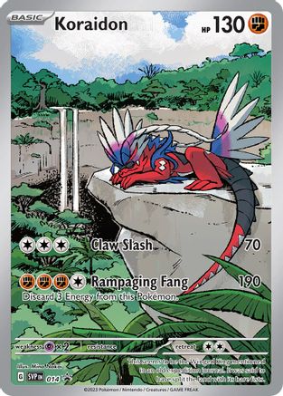 POKEMON TCG - Koraidon 014 SV Scarlet & Violet Promo Cards - Promo