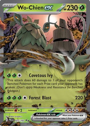 POKEMON TCG - Wo 027/193 SV02 Paldea Evolved - Double Rare