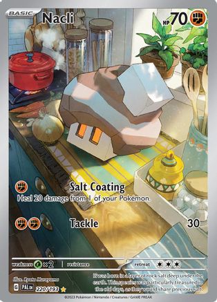 POKEMON TCG - Nacli 220/193 SV02 Paldea Evolved - Illustration Rare