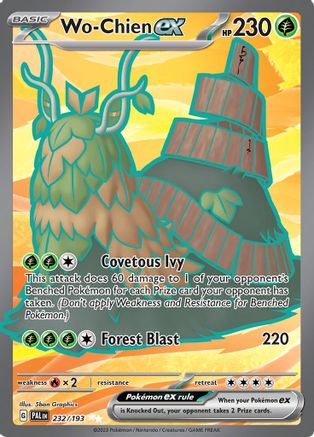 POKEMON TCG - Wo 232/193 SV02 Paldea Evolved - Ultra Rare