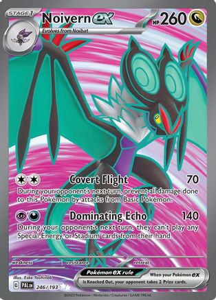 POKEMON TCG - Noivern ex 246/193 SV02 Paldea Evolved - Ultra Rare
