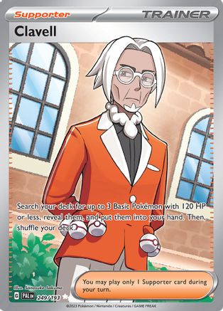 POKEMON TCG - Clavell 249/193 SV02 Paldea Evolved - Ultra Rare