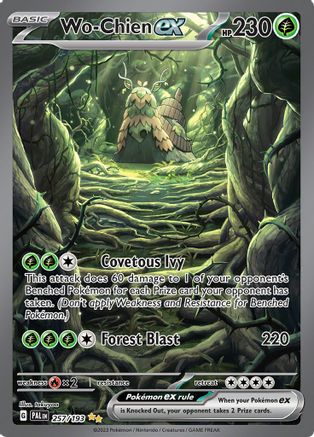 POKEMON TCG - Wo 257/193 SV02 Paldea Evolved - Special Illustration Rare