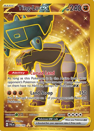 POKEMON TCG - Ting 275/193 SV02 Paldea Evolved - Hyper Rare