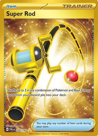 POKEMON TCG - Super Rod 276/193 SV02 Paldea Evolved - Hyper Rare