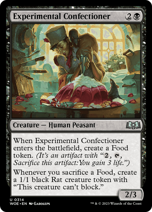 MAGIC: THE GATHERING  - Experimental Confectioner (WOE-314) - Wilds of Eldraine Foil