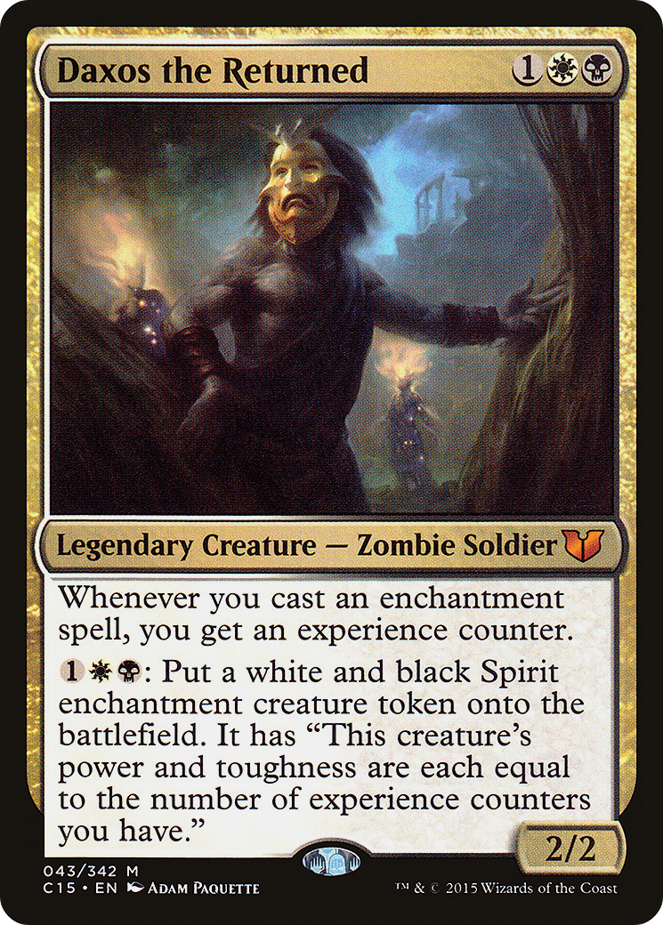 MAGIC: THE GATHERING  - Daxos the Returned (C15-043) - Commander 2015