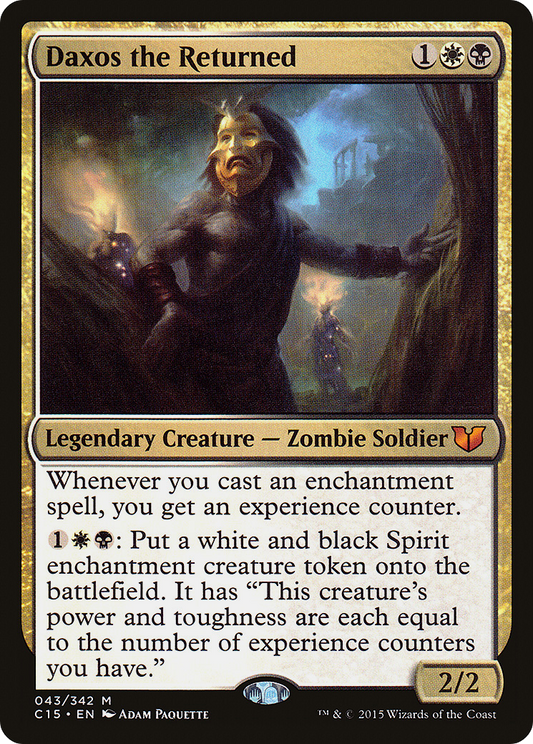 MAGIC: THE GATHERING  - Daxos the Returned (C15-043) - Commander 2015