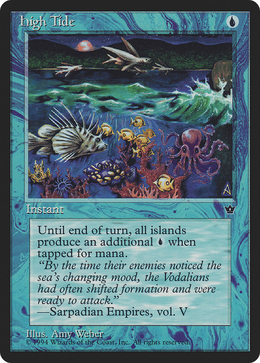 MAGIC: THE GATHERING  - High Tide (Weber) (FEM-) - Fallen Empires