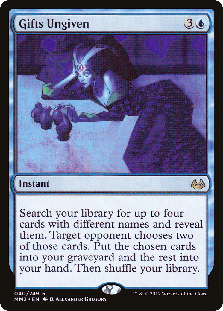 MAGIC: THE GATHERING  - Gifts Ungiven (MM3-040) - Modern Masters 2017 Foil
