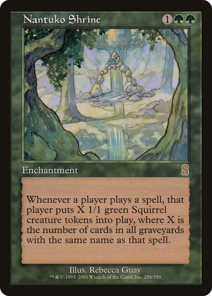 MAGIC: THE GATHERING  - Nantuko Shrine (ODY-256) - Odyssey Foil