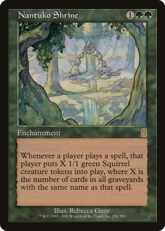 MAGIC: THE GATHERING  - Nantuko Shrine (ODY-256) - Odyssey Foil