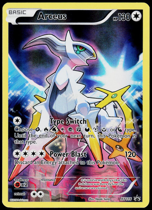 ARCEUS XY116 XY PROMO PROMO LP