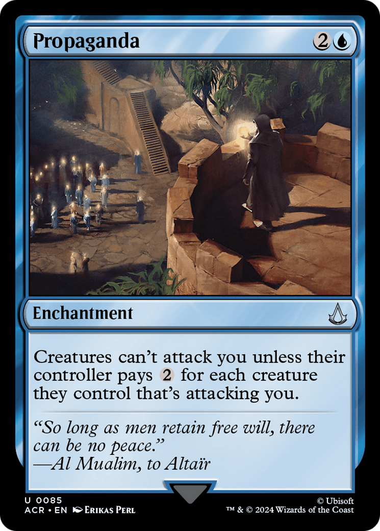MAGIC: THE GATHERING  - Propaganda (ACR-085) - Assassin's Creed Foil