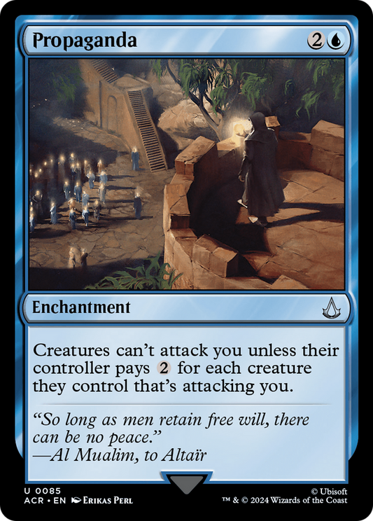 MAGIC: THE GATHERING  - Propaganda (ACR-085) - Assassin's Creed Foil