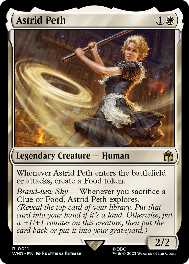 MAGIC: THE GATHERING  - Astrid Peth (WHO-011) - Doctor Who Foil