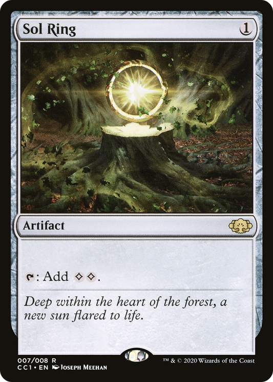 MAGIC: THE GATHERING  - Sol Ring (CC1-007) - Commander Collection: Green