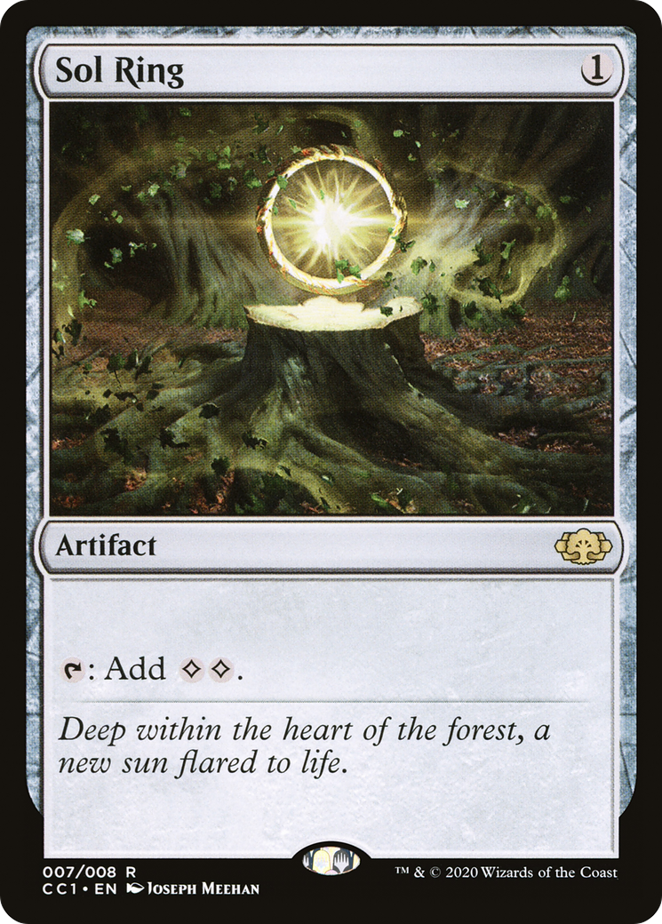 MAGIC: THE GATHERING  - Sol Ring (CC1-007) - Commander Collection: Green Foil
