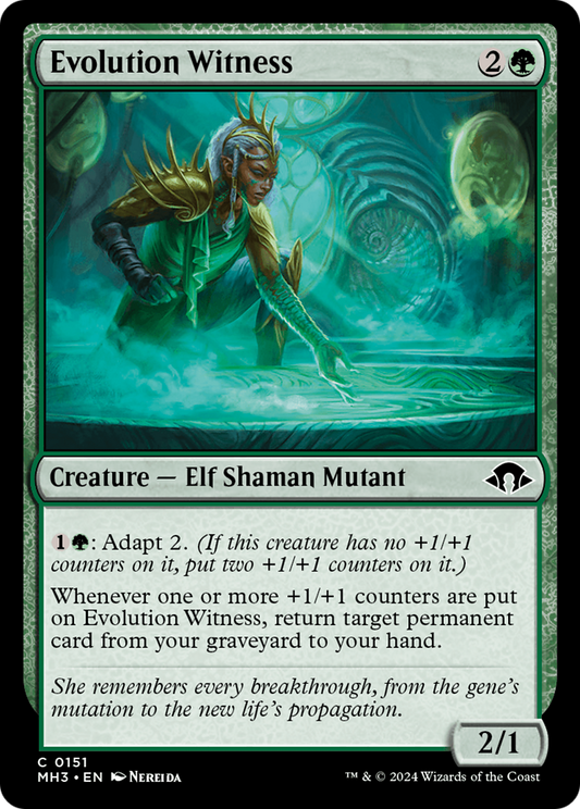 MAGIC: THE GATHERING  - Evolution Witness (MH3-151) - Modern Horizons 3